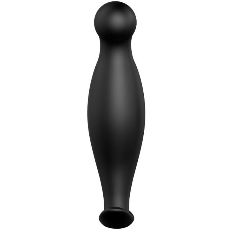 PRETTY LOVE - SILIKONOWY KOREK ANALNY 11,7 CM CZARNY — zdjęcie 2