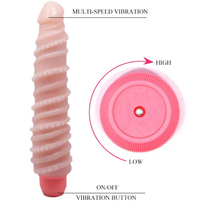 BAILE - ZMYSLOWY WIBRATOR SPIRALNY FLEXI VIBE 19,5 CM — zdjęcie 6