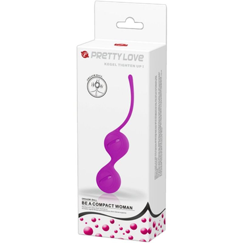 PRETTY LOVE - ORGAZMICZNE KULKI KEGEL ZACISNIETE I LILIOWE — zdjęcie 6