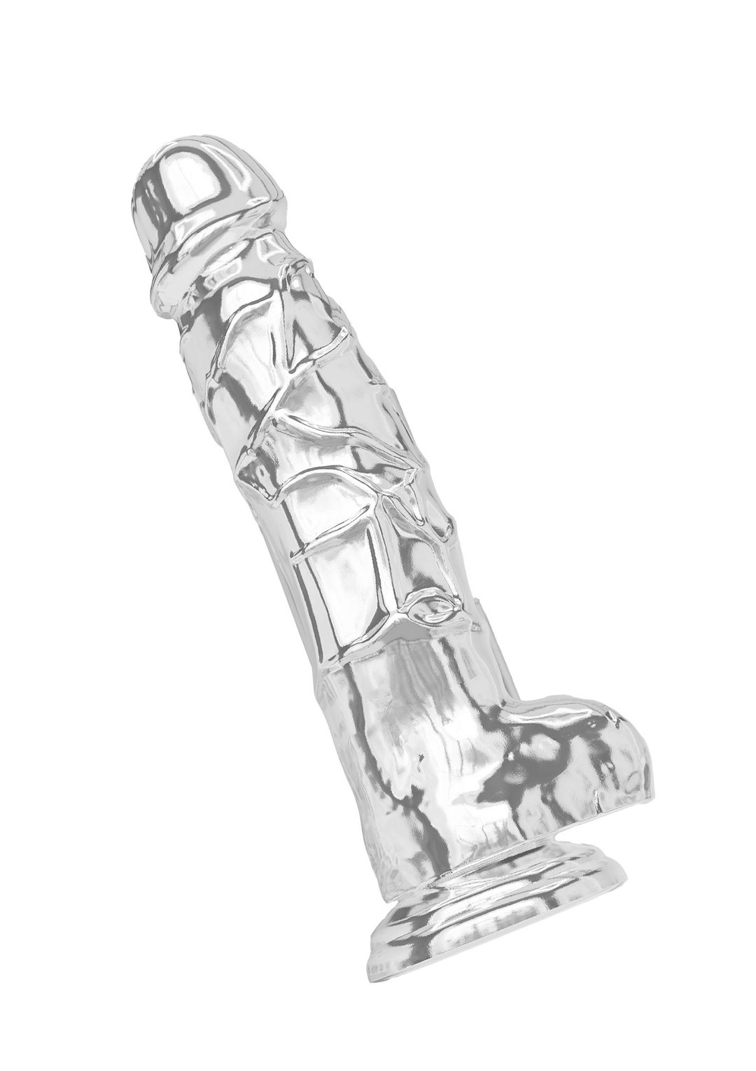 ToyJoy - Clear Dildo TPE 22.5 cm — zdjęcie 2