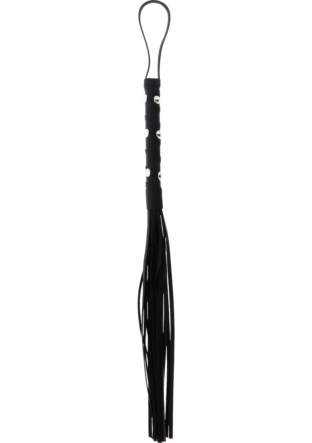 Hidden Desire - Short Studded Flogger Whip — zdjęcie 2