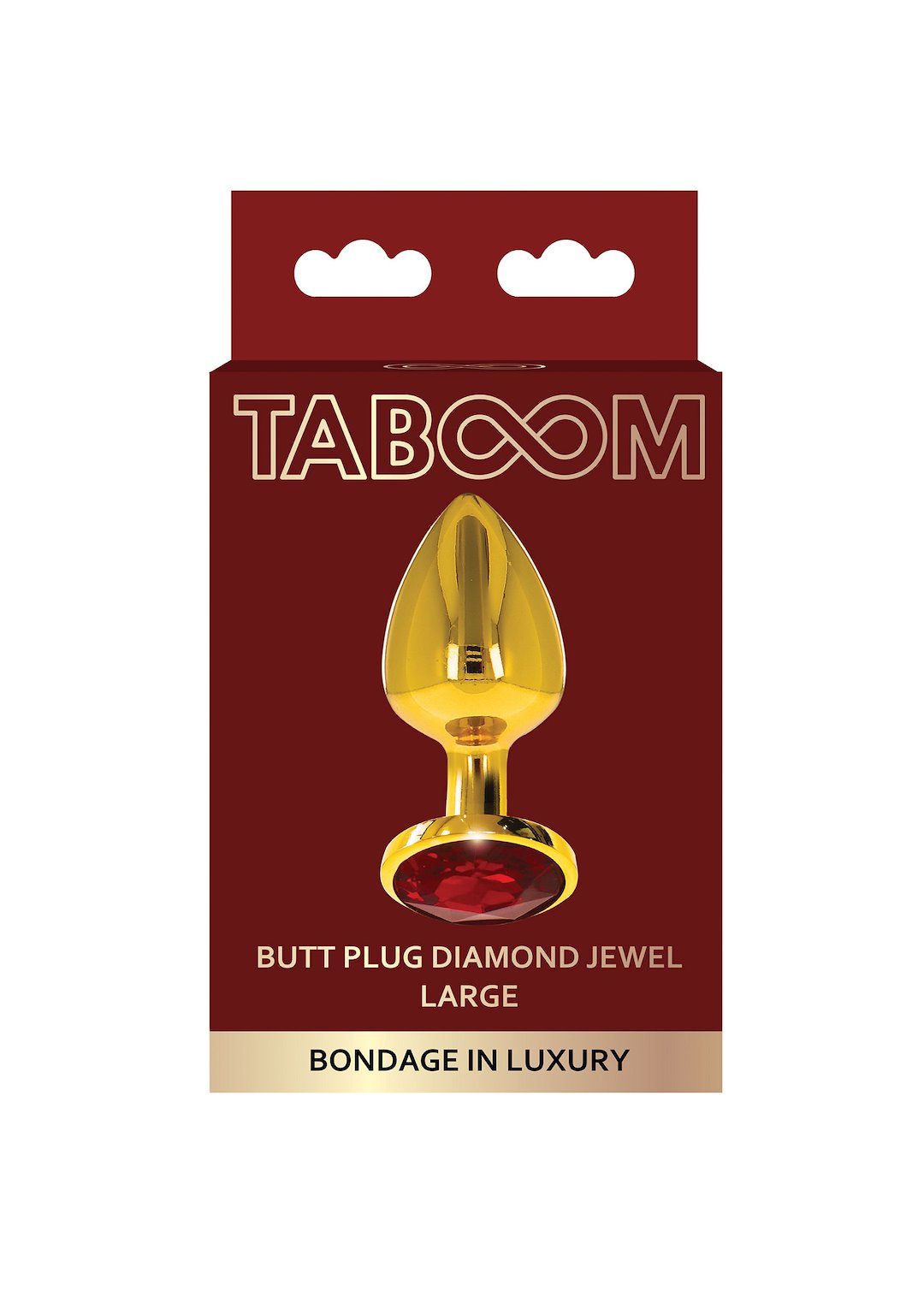 Taboom - Butt Plug With Diamond Jewel L — zdjęcie 2