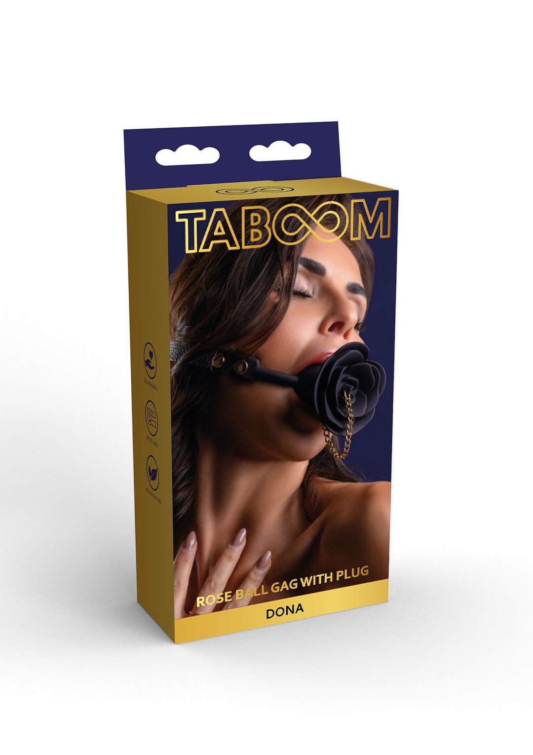 Taboom - Rose Ball Gag with Plug — zdjęcie 2