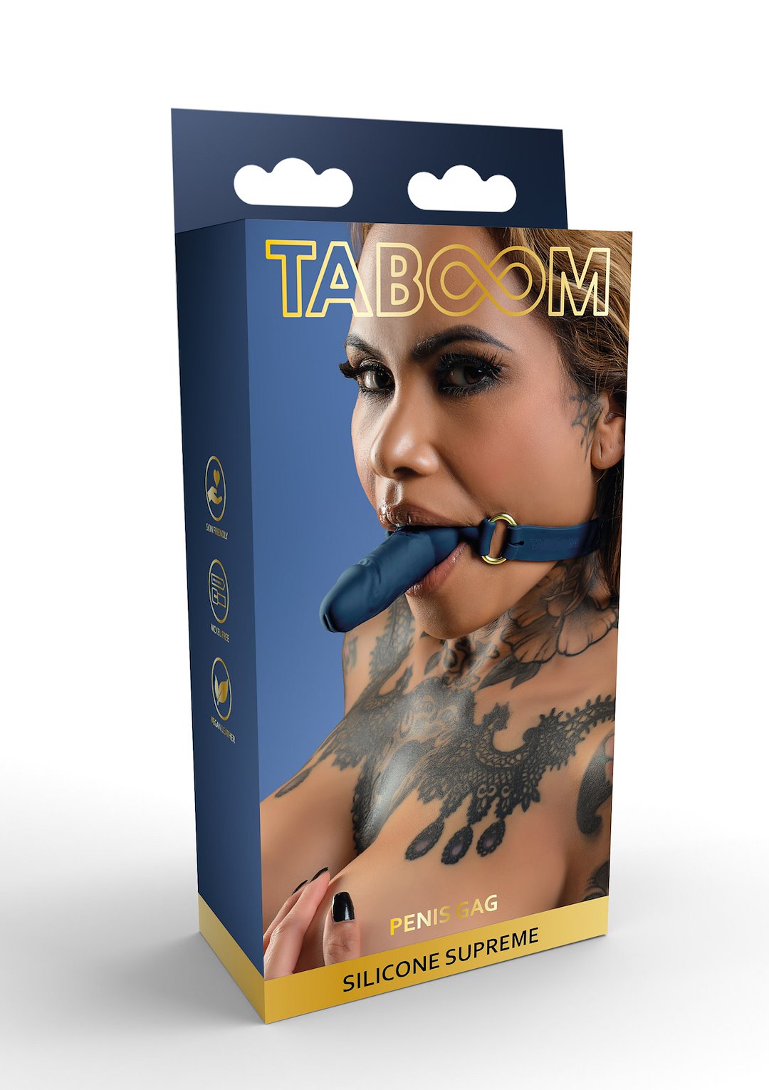 Taboom - Silicone Penis Ball Gag — zdjęcie 2