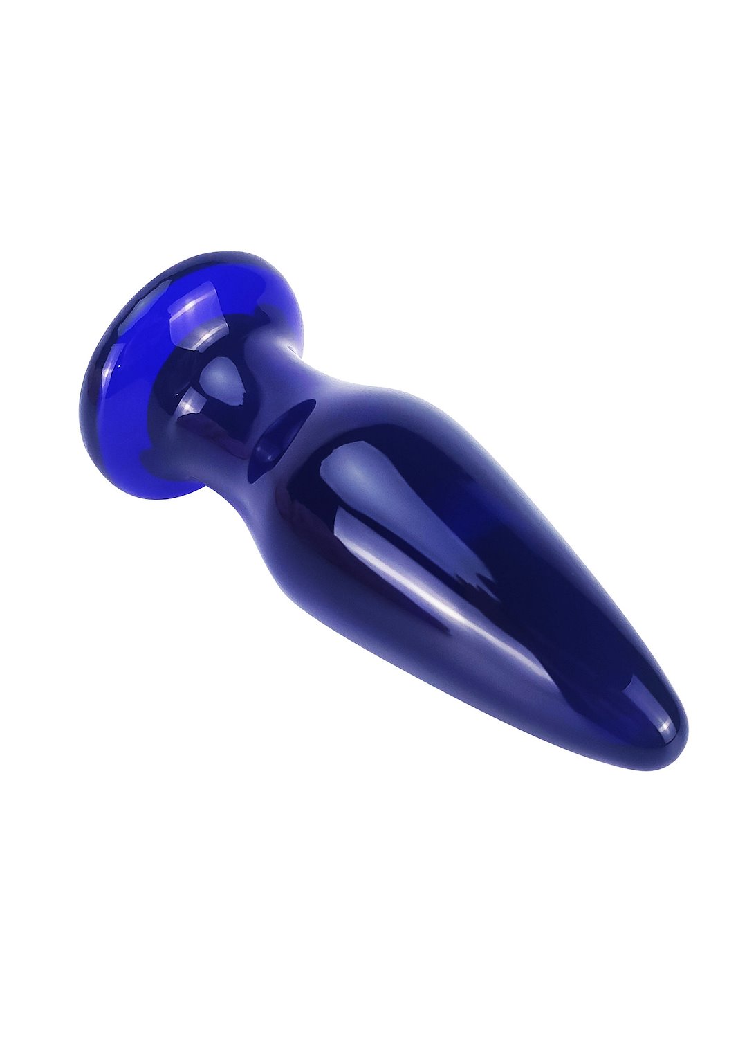ToyJoy Buttocks Shining Vibrating Glass Plug — zdjęcie 3
