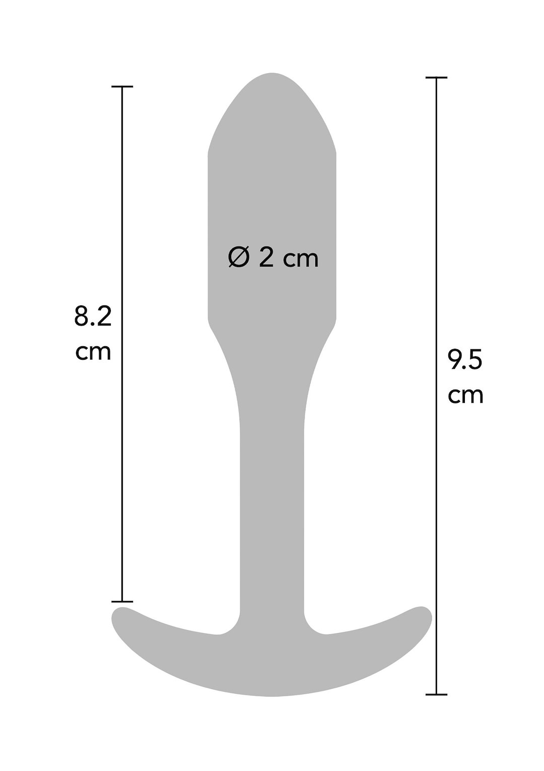 ToyJoy - Smooth Anal Plug S — zdjęcie 3