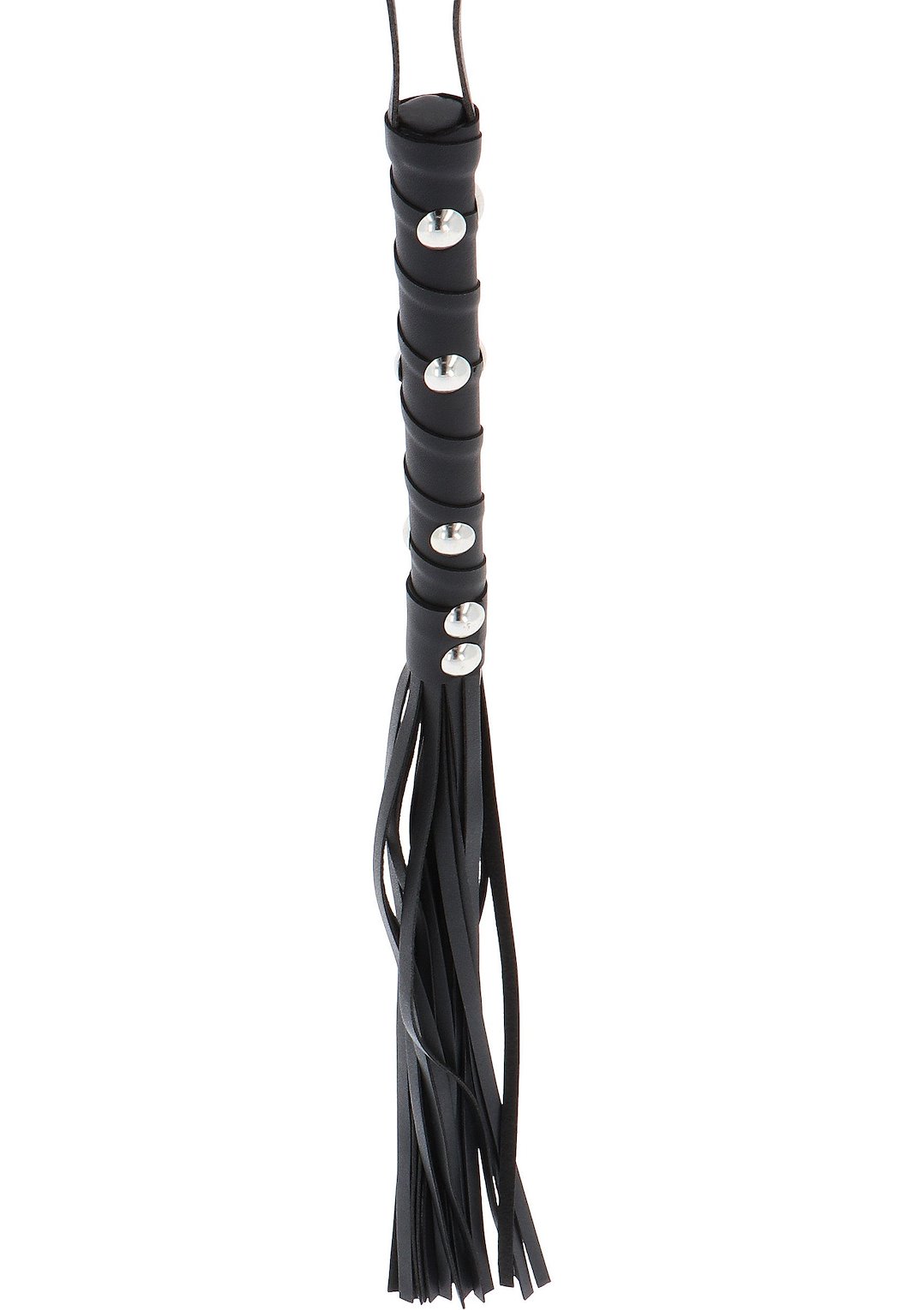 Hidden Desire - Short Studded Flogger Whip — zdjęcie 3