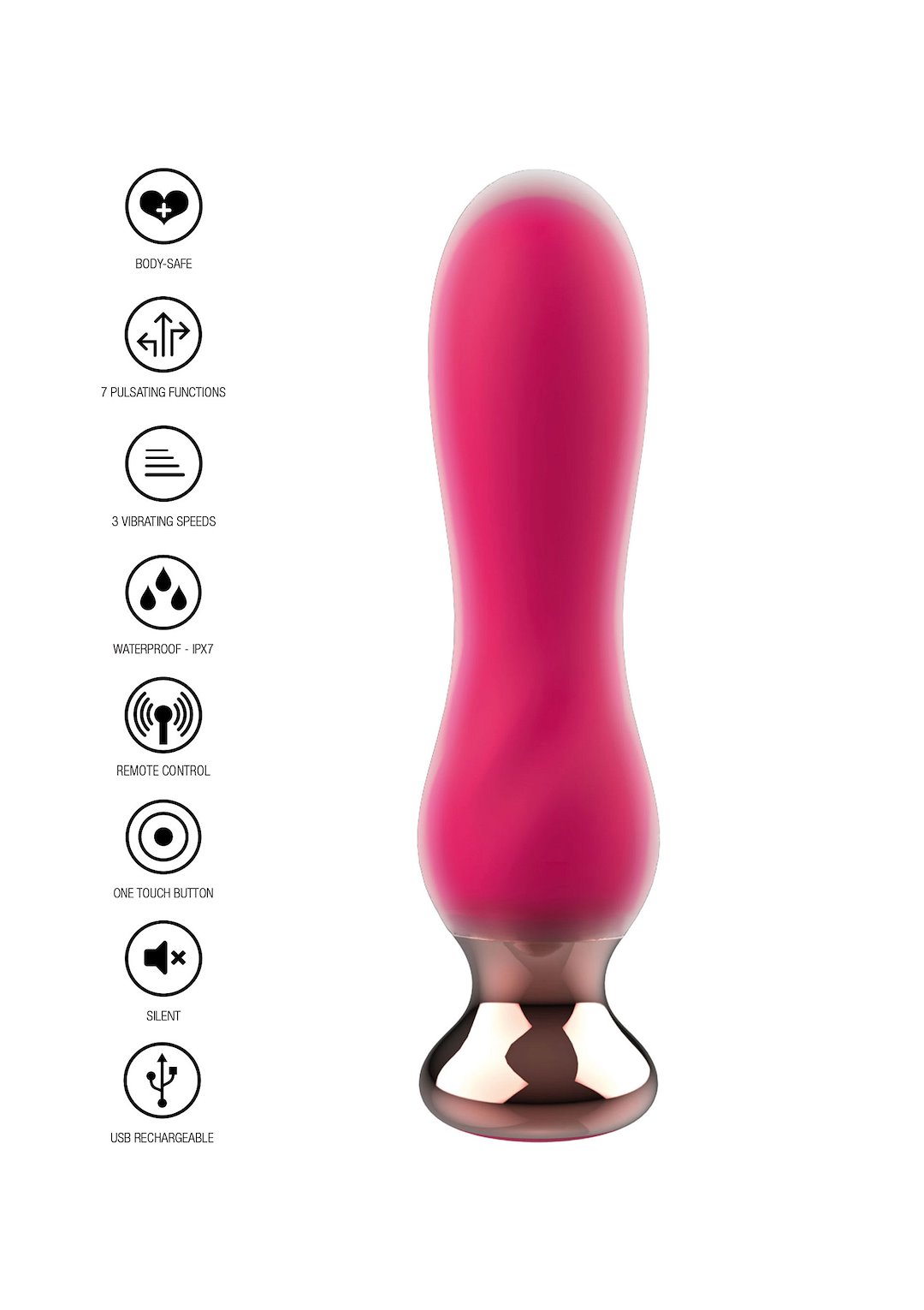 ToyJoy Buttocks The Elegant Buttplug — zdjęcie 4