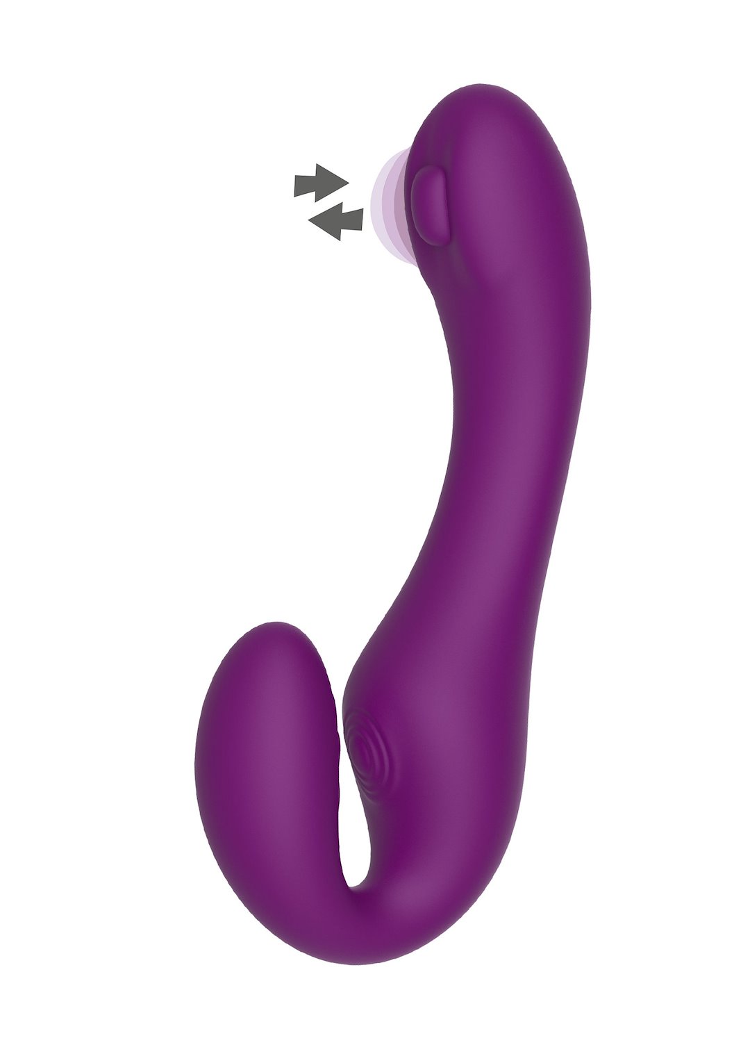 XOCOON - Strapless Strap-On Pulse Vibe — zdjęcie 4