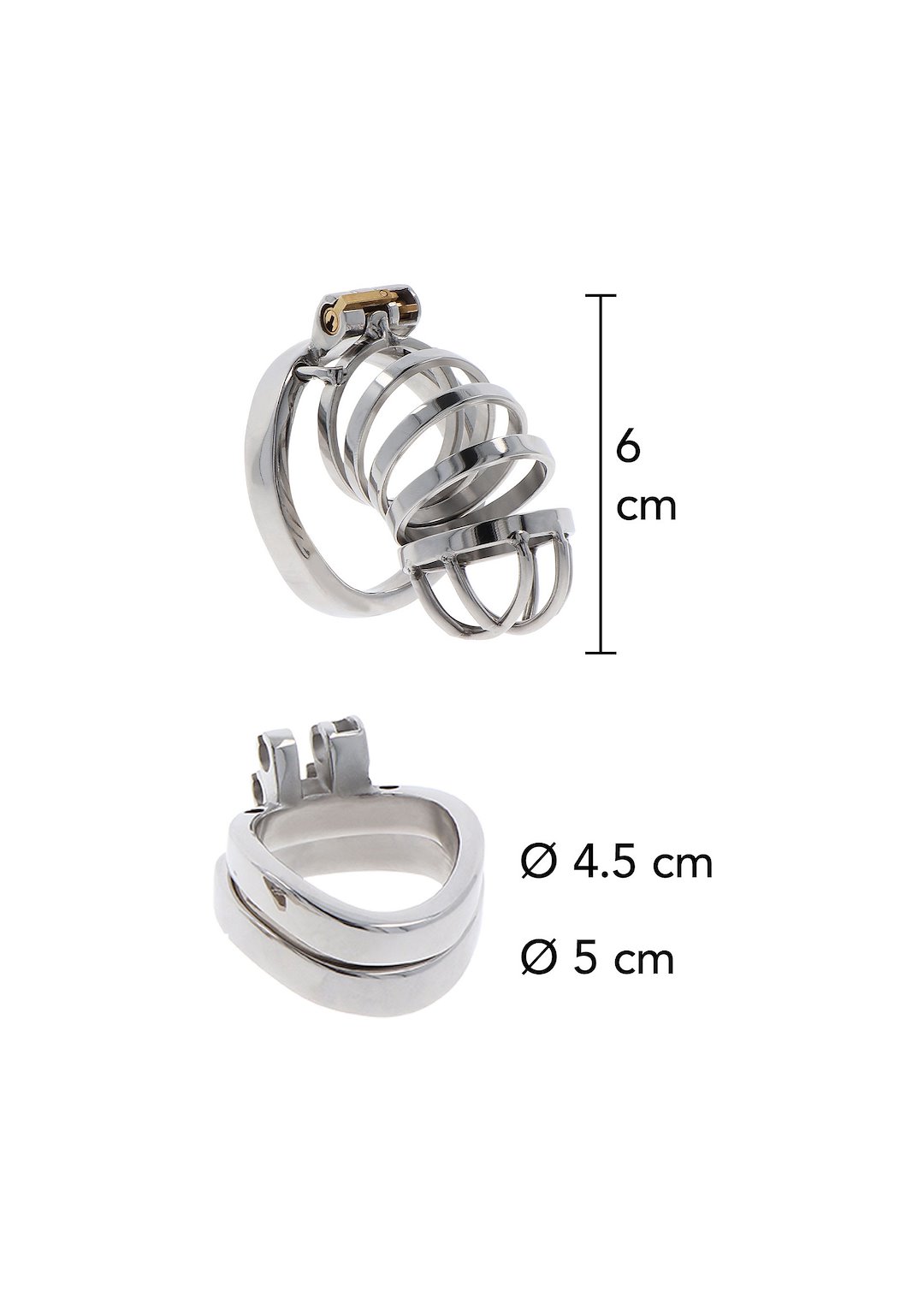 Hidden Desire - Chastity Cock Cage Metal — zdjęcie 4
