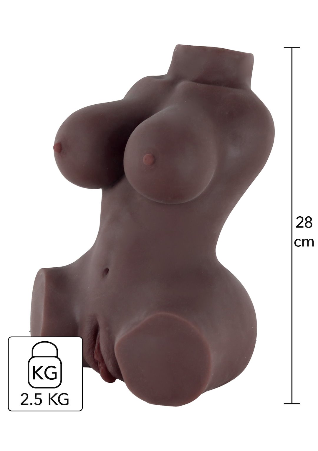 Hidden Desire - Ebony Fuck Goddess Mastubator 2.5 kg