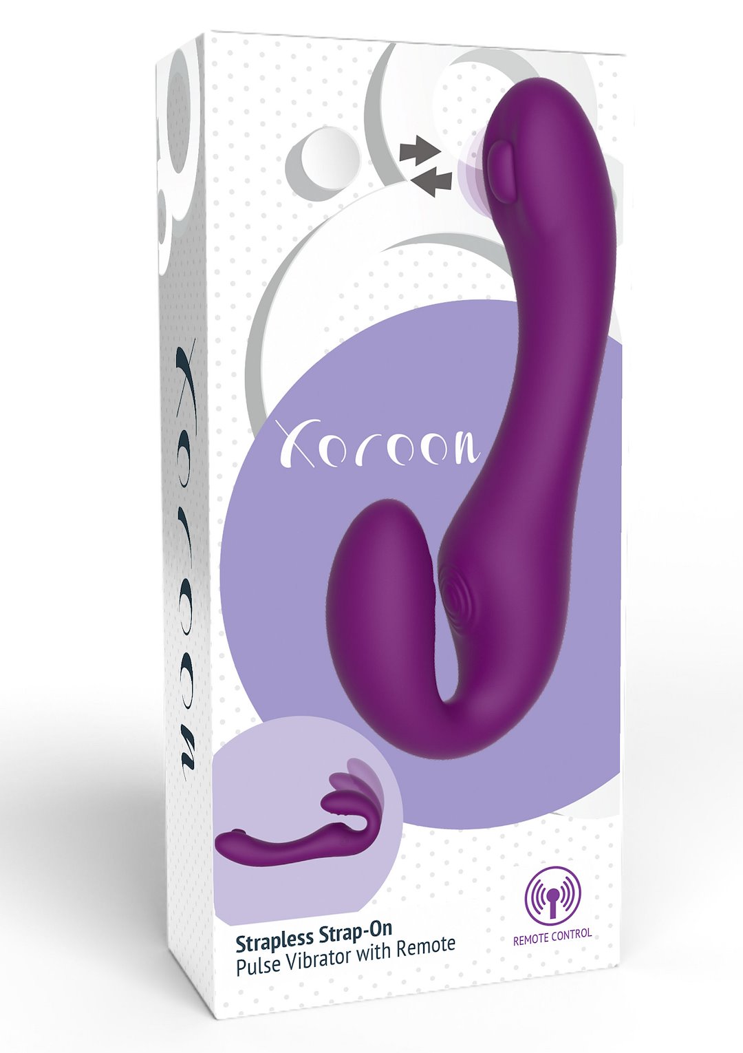 XOCOON - Strapless Strap-On Pulse Vibe