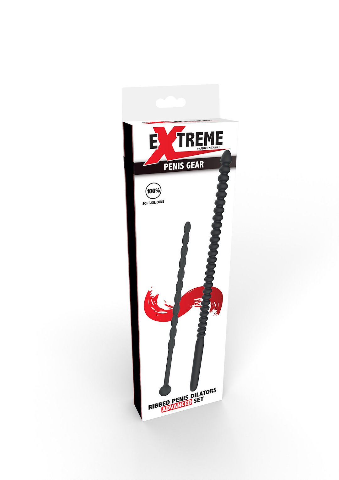 Hidden Desire - Ribbed Penis Dilator Set 2 pcs