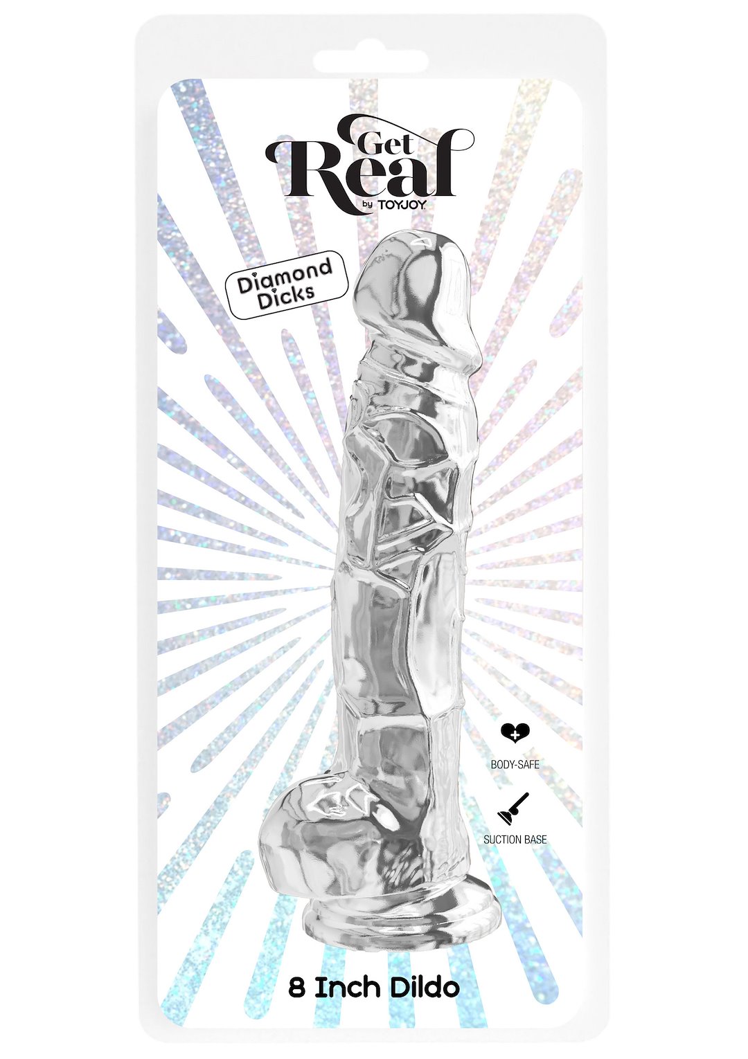 ToyJoy - Clear Dildo TPE 22.5 cm