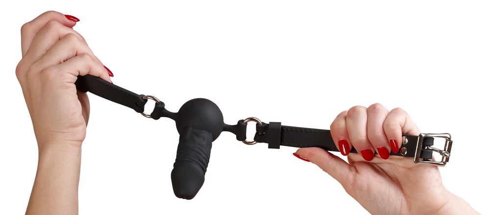 Bad Kitty Silikonowy knebel Penis — zdjęcie 3