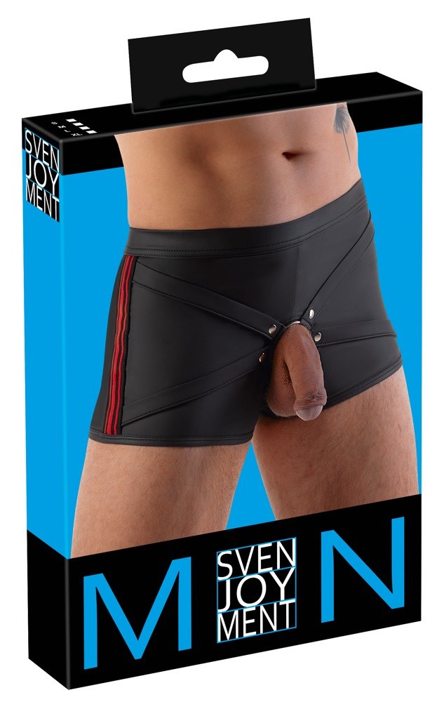 Svenjoyment - M. Pants black/red L — zdjęcie 2