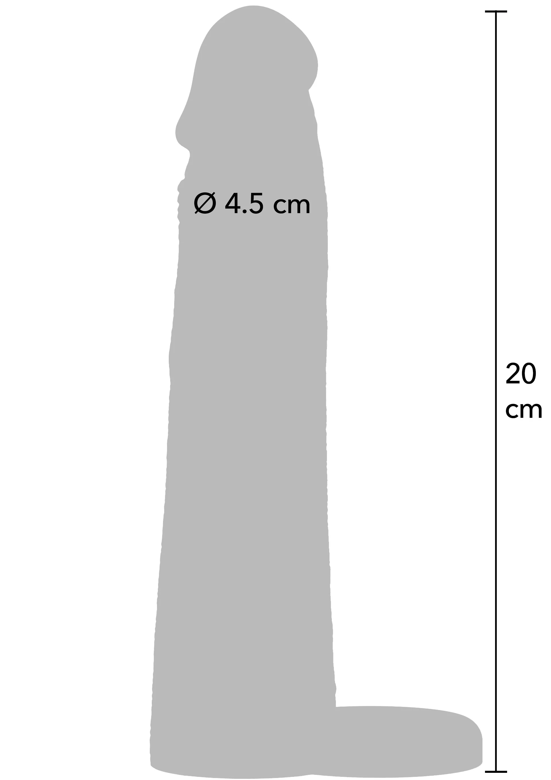 Hidden Desire - Penis Sleeve Liquid Silicone Ring 20 cm