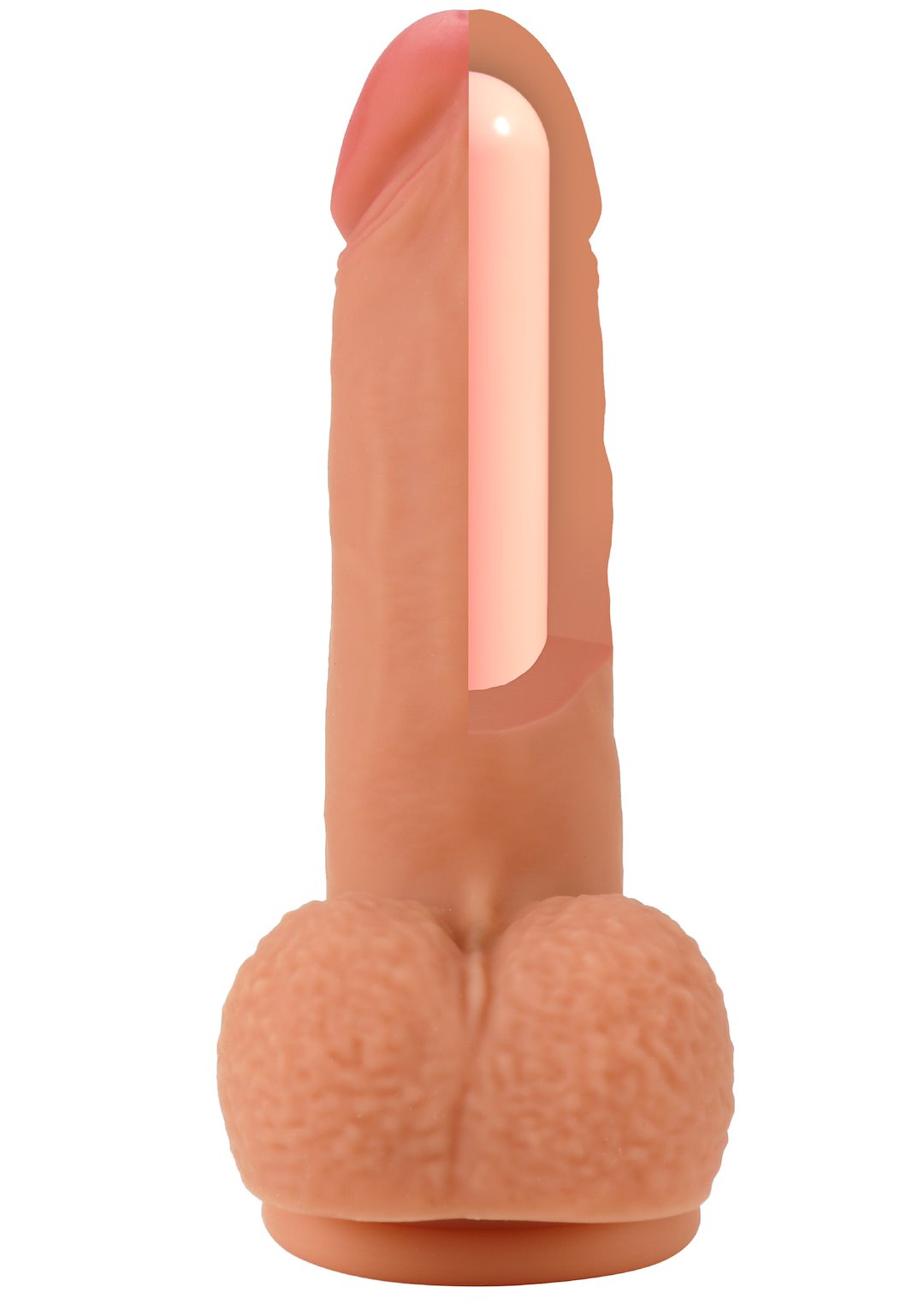 Hidden Desire - Realistic Dildo Liquid Silicone 18 cm — zdjęcie 4