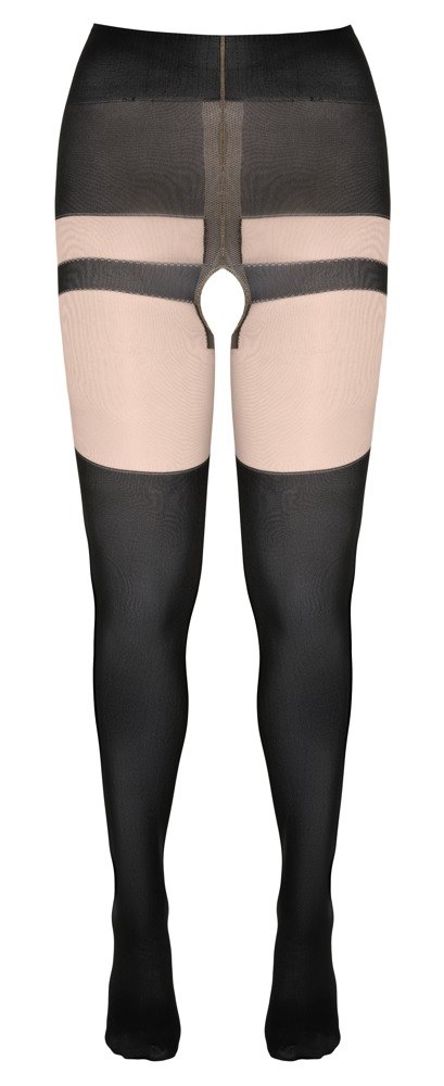 Cottelli Legwear - Rajstopy z paskami do poñczoch 2 — zdjęcie 4