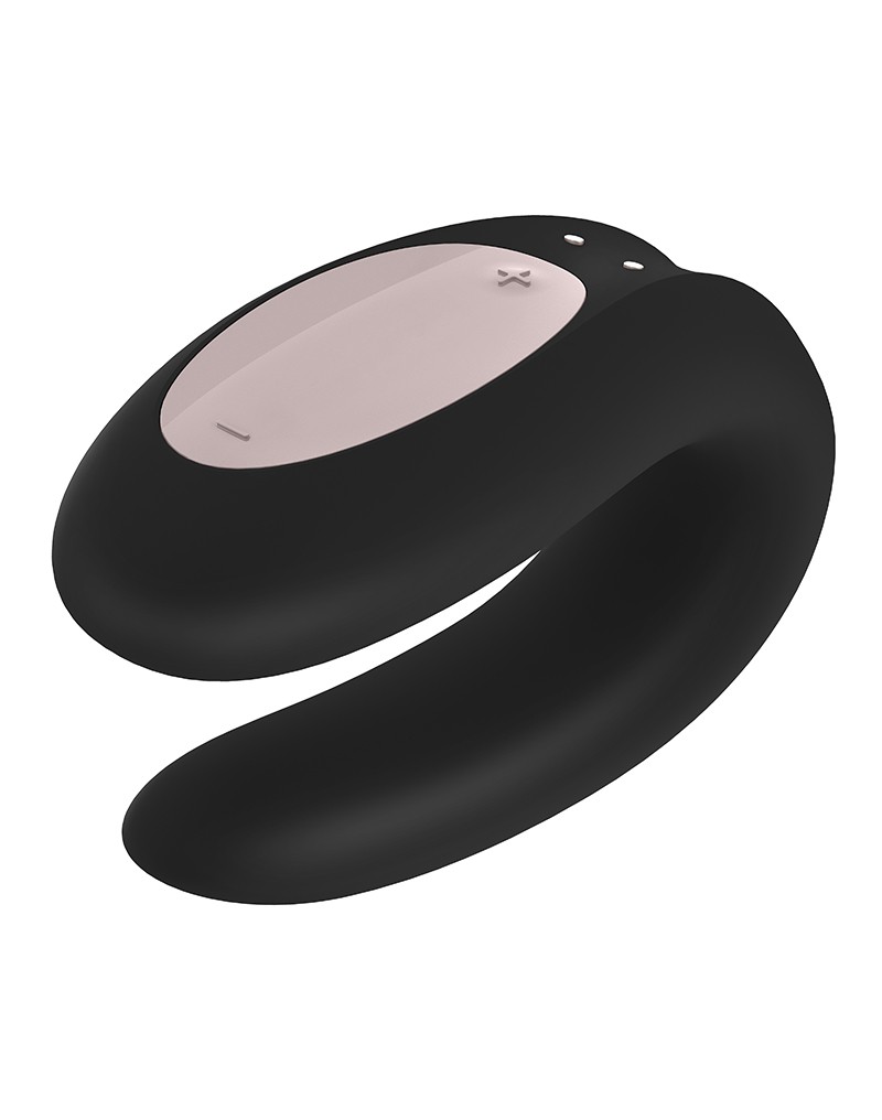 Wibrator - Double Joy Partner Vibrator Black — zdjęcie 2