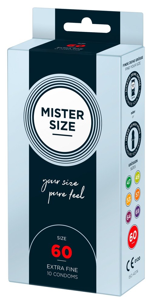 Prezerwatywy 60mm 10 szt. Mister Size — zdjęcie 2