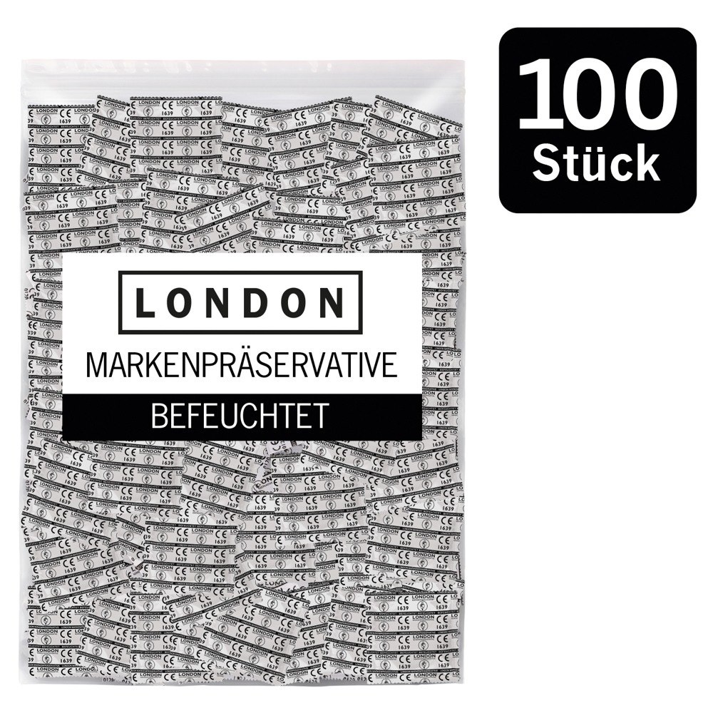 Klasyczne prezerwatywy nawil¿ane 100 szt. London