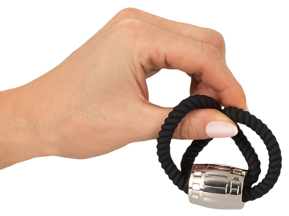 Rebel Heavy Rope Cock Strap 2L — zdjęcie 4
