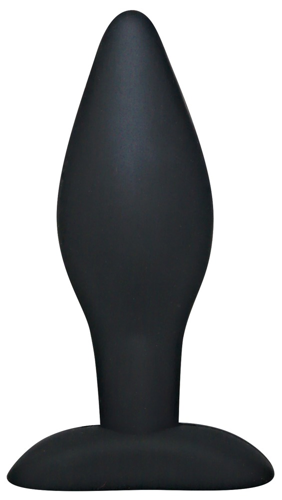 Korek analny siikonowy 12 cm Black Velvets — zdjęcie 2