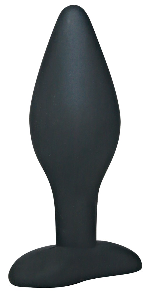 Korek analny siikonowy 12 cm Black Velvets — zdjęcie 3