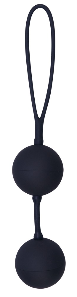 Black Velvets The Perfect Balls - silkonowe kulki czarne — zdjęcie 2