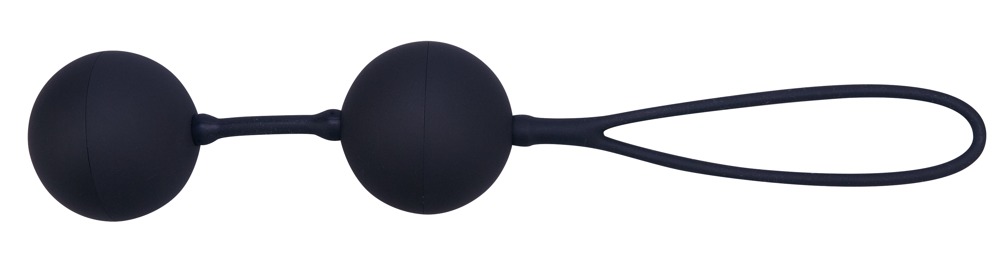 Black Velvets The Perfect Balls - silkonowe kulki czarne — zdjęcie 3