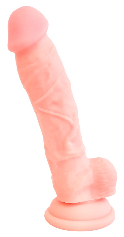 Medical Silicone - Dildo silikonowe medyczne z przyssawk¹ 18 cm — zdjęcie 2