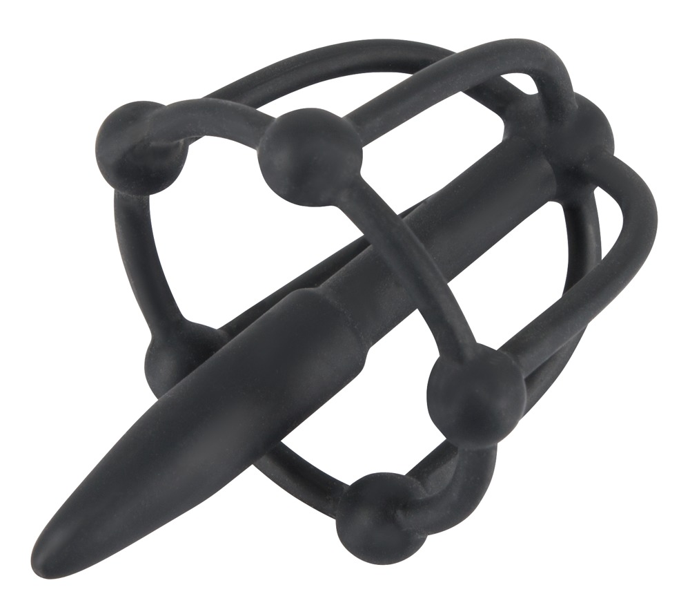 Penisplug - Dilator z klatk¹ na penisa — zdjęcie 3