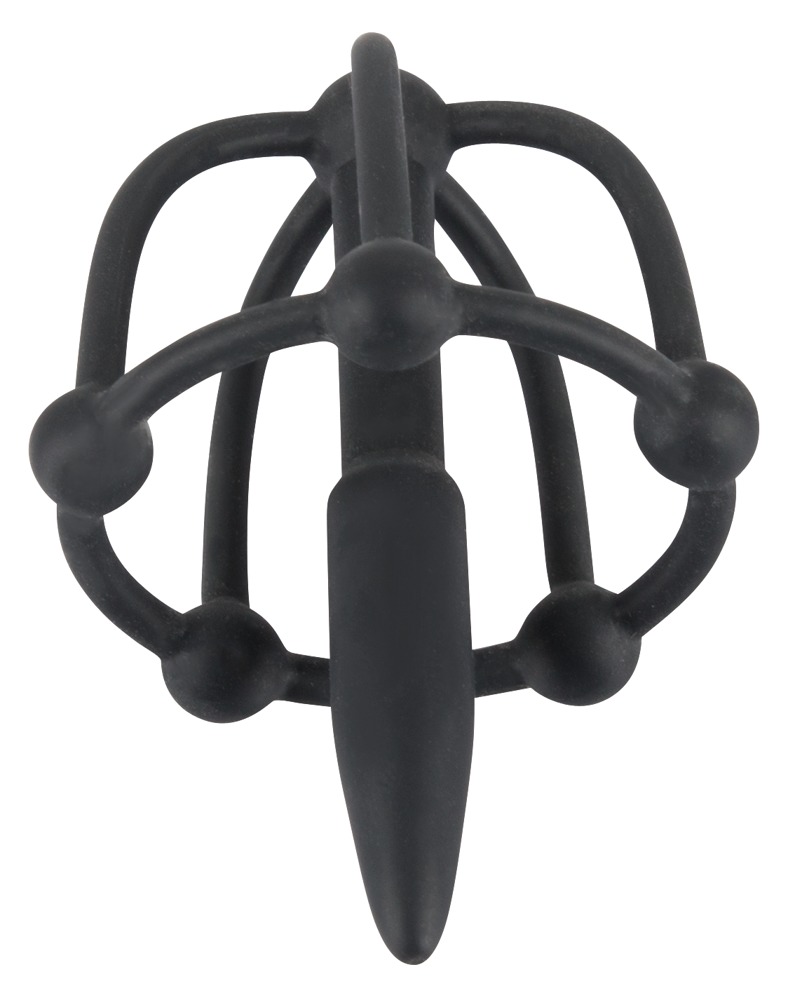 Penisplug - Dilator z klatk¹ na penisa — zdjęcie 4