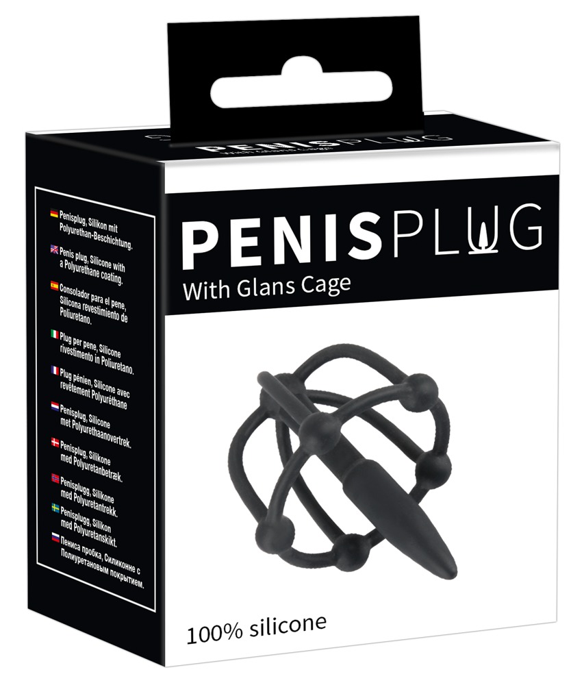 Penisplug - Dilator z klatk¹ na penisa