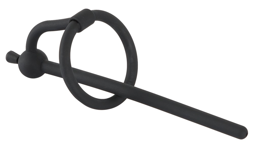 Penisplug - Dilator z piercieniem na ¿o³¹d — zdjęcie 2