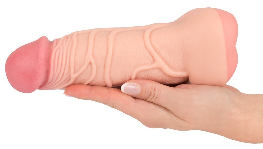 Masturbator i przed³u¿ka 2 w 1 Nature Skin — zdjęcie 4