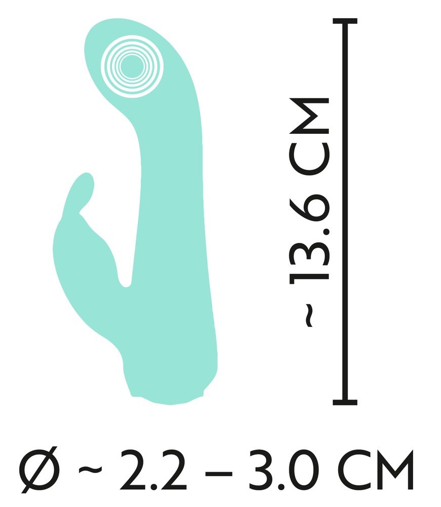 Cuties Mini Vibrator Green 4.G — zdjęcie 4
