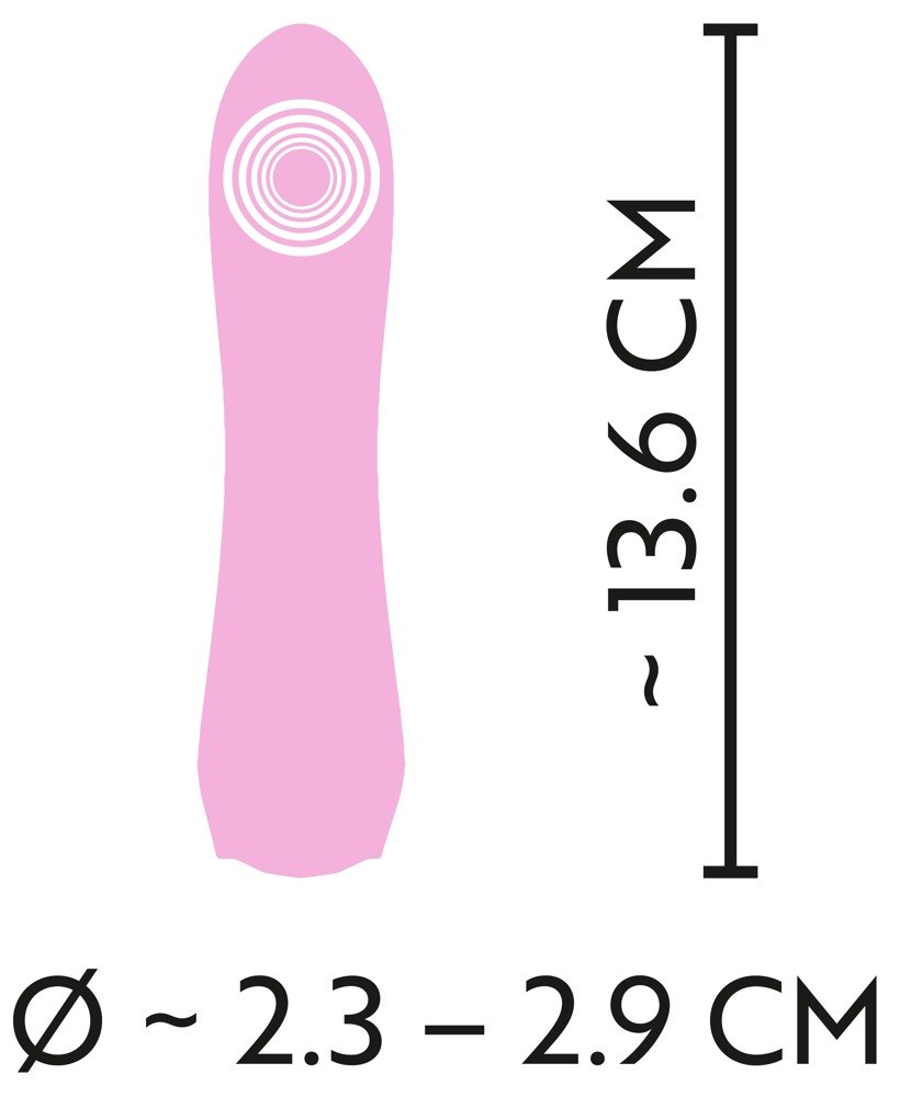 Cuties Mini Vibrator Rose 4.Ge — zdjęcie 3