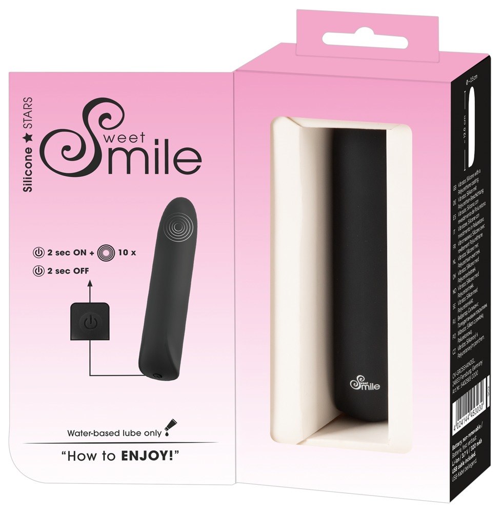 Sweet Smile Mini Vibrator blac — zdjęcie 3