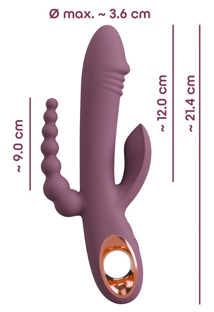 You2Toys - Wibrator wielofunkcyjny liwkowy — zdjęcie 4