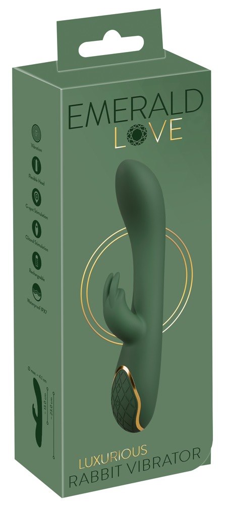 Emerald Love - Luxurious Rabbit Vibrator