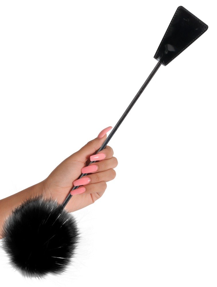 Fetish Fantasy Series Limited Edition - FFSLE Feather Crop Black — zdjęcie 3