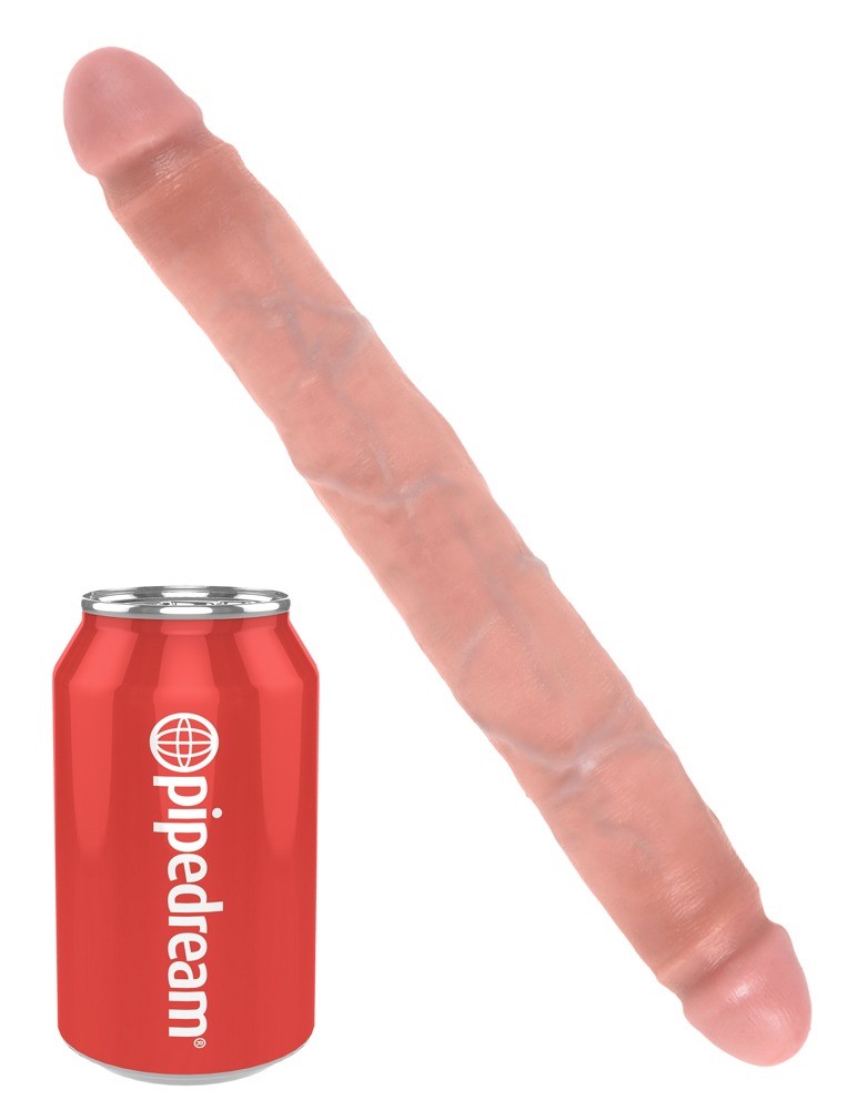 Dildlo dwustronne 31 cm King Cock — zdjęcie 2