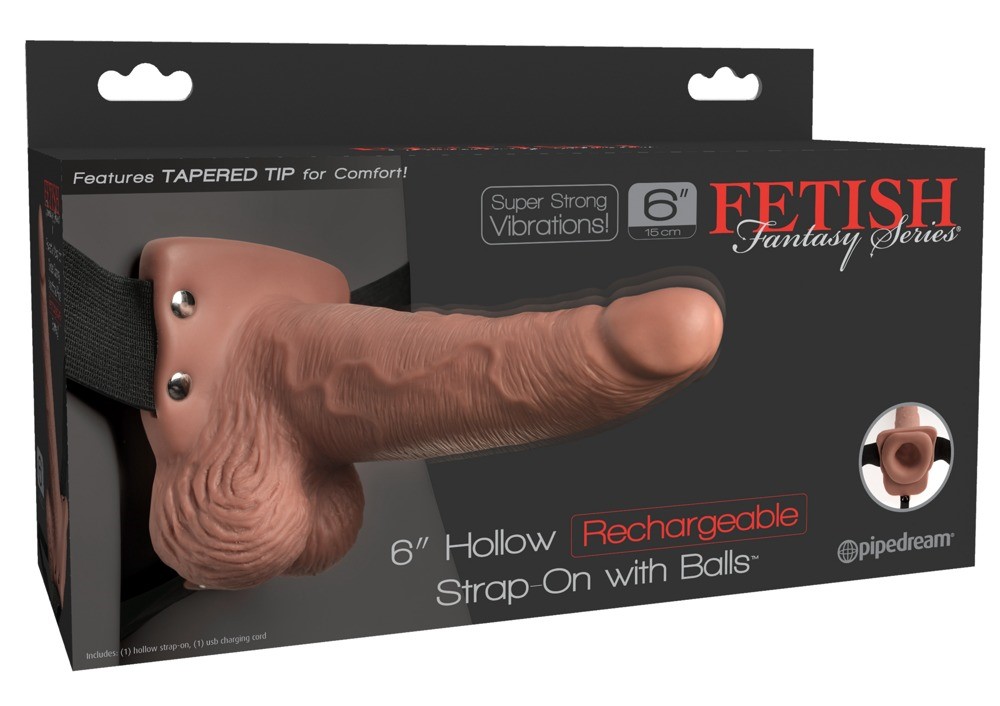 Fetish Fantasy Series - Hollow Strap-on 17,8cm