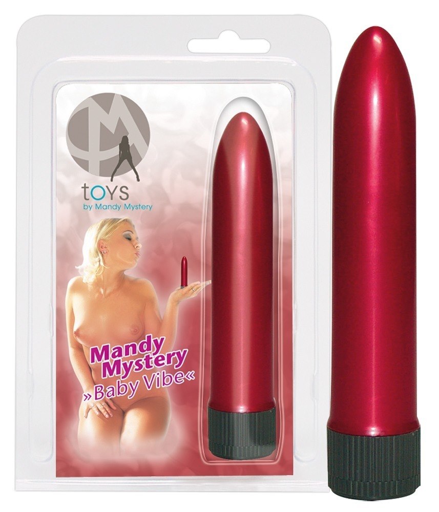 Mandy Mystery - Wibrator - Baby Vibe, red — zdjęcie 3