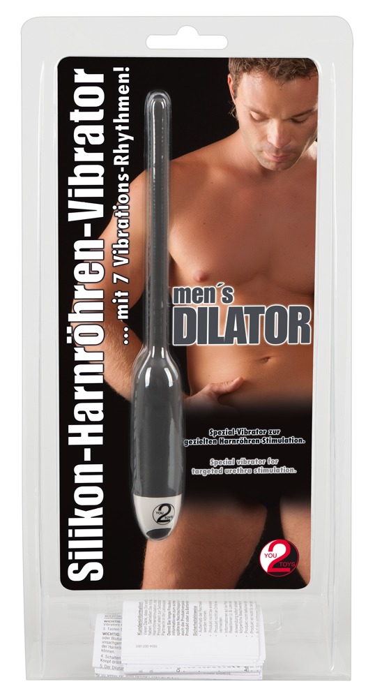 You2Toys - Dilator z wibracjami stalowy r. 6mm