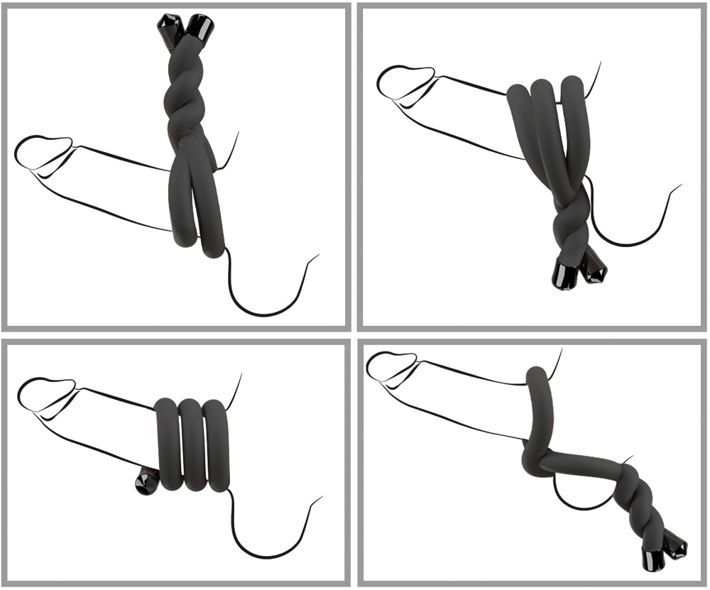 Bad Kitty - BK bendable cock & ball ring — zdjęcie 3