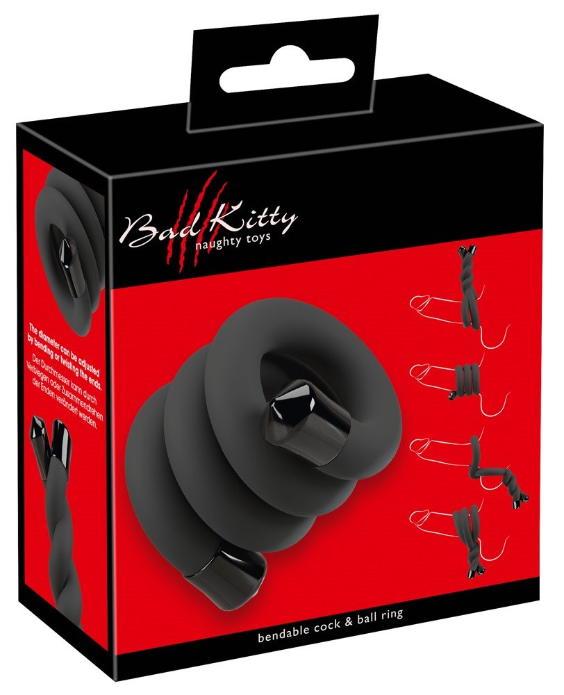 Bad Kitty - BK bendable cock & ball ring