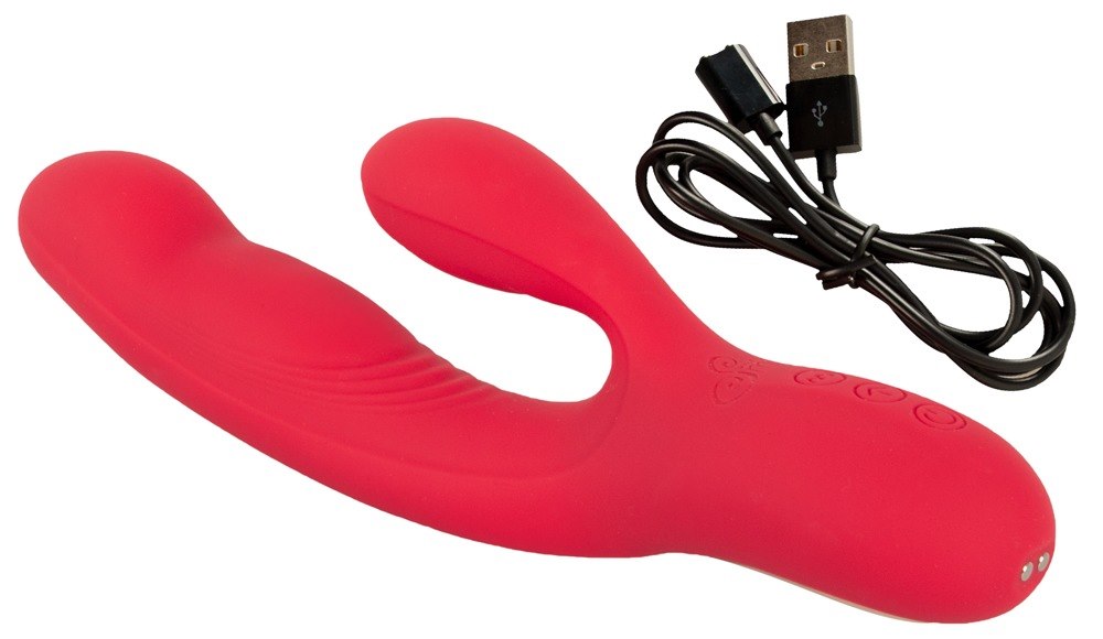 Wibrator z funkcj¹ pulsowania 21cm Sweet Smile — zdjęcie 3